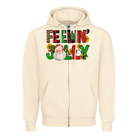 Sandshell feelin' jolly Zipper Hoodie - FaDigitalArtStudio