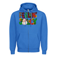 True Royal feelin' jolly Zipper Hoodie - FaDigitalArtStudio