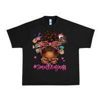 Black small business afro messy bun Urban Heavy Tee - texasbilliewilder