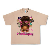 Burro small business afro messy bun Urban Heavy Tee - texasbilliewilder