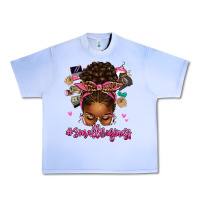 Grape Ice small business afro messy bun Urban Heavy Tee - texasbilliewilder