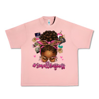 Salmon small business afro messy bun Urban Heavy Tee - texasbilliewilder