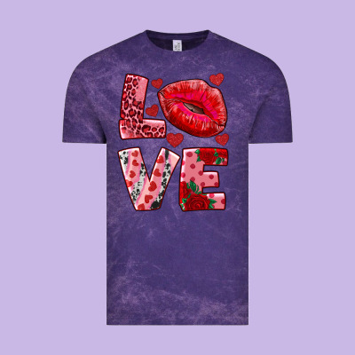 Vintage Tee love kiss