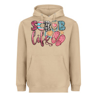 Mushroom scrub life Heavyweight Hoodie - BundleAndBundleShop
