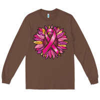 Chestnut breast cancer sunflower Long Sleeve Tee - RanaPortraitStore