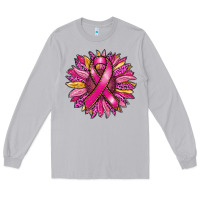 Moon Dust breast cancer sunflower Long Sleeve Tee - RanaPortraitStore