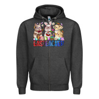 Charcoal Heather eastteacher Zipper Hoodie - RacoonDesign