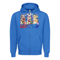 True Royal eastteacher Zipper Hoodie - RacoonDesign