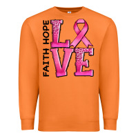 Carrot faith hope love Premium Sweatshirt - AdoDesignShop