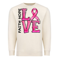 Sandshell faith hope love Premium Sweatshirt - AdoDesignShop