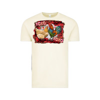 Vintage Arctic xoxo rooster and chicken Vintage Tee - RanaPortraitStore