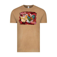 Vintage Camel xoxo rooster and chicken Vintage Tee - RanaPortraitStore