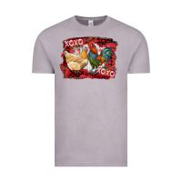 Vintage Zinc xoxo rooster and chicken Vintage Tee - RanaPortraitStore