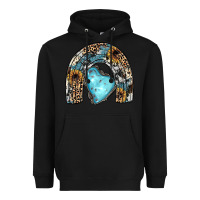 Black sunflower gemstone rainbow Heavyweight Hoodie - JahusDesignShop