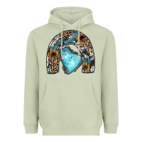 Matcha sunflower gemstone rainbow Heavyweight Hoodie - JahusDesignShop