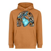 Sunflower Gemstone Rainbow Heavyweight Hoodie | Teevron