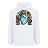 White sunflower gemstone rainbow Heavyweight Hoodie - JahusDesignShop