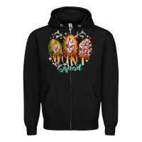 Black egg hunt squad Zipper Hoodie - RacoonDesign
