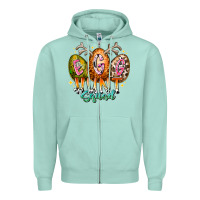 Egg Hunt Squad Zipper Hoodie | Teevron