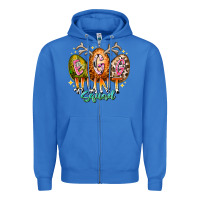 True Royal egg hunt squad Zipper Hoodie - RacoonDesign