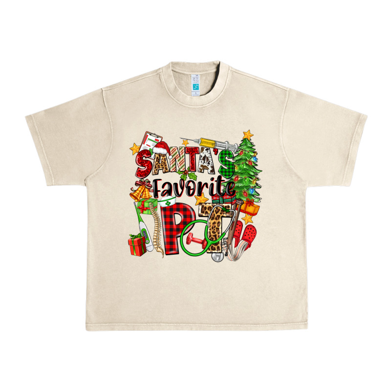 Santa's Favorite Pt Urban Heavy Tee by Zillion Design Studio | Teevron