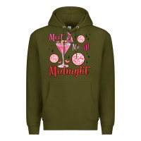 Army Green meet me at midnight Premium Hoodie - MaliasSmallBusiness