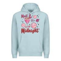 Blue Mist meet me at midnight Premium Hoodie - MaliasSmallBusiness