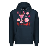 Navy meet me at midnight Premium Hoodie - MaliasSmallBusiness