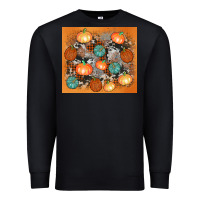 Black cowhide pumpkin Premium Sweatshirt - AdoDesignShop