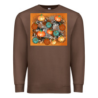 Chestnut cowhide pumpkin Premium Sweatshirt - AdoDesignShop
