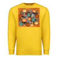 Lemon cowhide pumpkin Premium Sweatshirt - AdoDesignShop