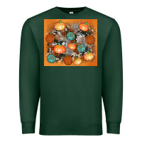 Sports Green cowhide pumpkin Premium Sweatshirt - AdoDesignShop