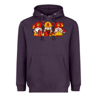 Plum firefighter gnomes Heavyweight Hoodie - Artiststas