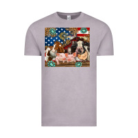 Vintage Zinc American farm animals Vintage Tee - RanaPortraitStore