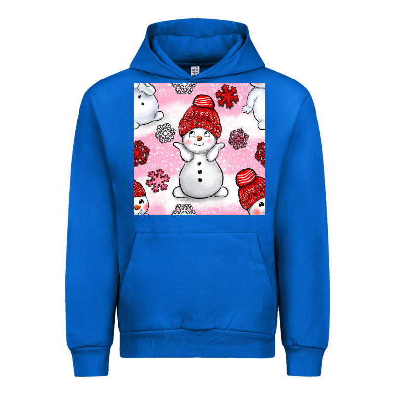 Cute Snowman And Snow Flakes Seamless Pattern Bbs Urban Hoodie by BundleAndBundleShop | Teevron