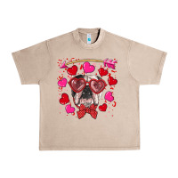 French Oak Valentine's day  english bulldog Urban Heavy Tee - RanaPortraitStore
