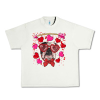 Pistachio Valentine's day  english bulldog Urban Heavy Tee - RanaPortraitStore