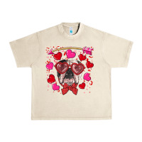 Sandshell Valentine's day  english bulldog Urban Heavy Tee - RanaPortraitStore