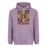 Lavender merry merry merry christmas ado Heavyweight Hoodie - AdoDesignShop