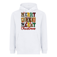 White merry merry merry christmas ado Heavyweight Hoodie - AdoDesignShop