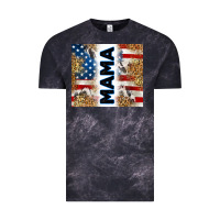 Cloud Black American mama Vintage Tee - RanaPortraitStore