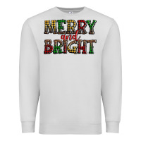 Dove Grey merry and bright Premium Sweatshirt - AdoDesignShop
