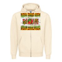 Sandshell mom watermelon Zipper Hoodie - HRA Design Shop