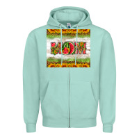 Seafoam mom watermelon Zipper Hoodie - HRA Design Shop