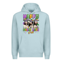 Blue Mist happy mardi gras y'all Premium Hoodie - MaliasSmallBusiness