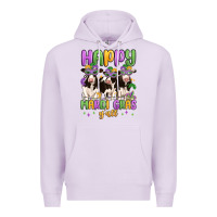 Lilac happy mardi gras y'all Premium Hoodie - MaliasSmallBusiness