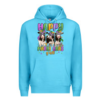 Ocean Blue happy mardi gras y'all Premium Hoodie - MaliasSmallBusiness