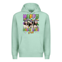Seafoam happy mardi gras y'all Premium Hoodie - MaliasSmallBusiness