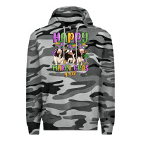 Slate Camo happy mardi gras y'all Premium Hoodie - MaliasSmallBusiness