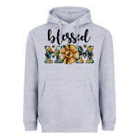 Heather Grey blessed mom Heavyweight Hoodie - JahusDesignShop